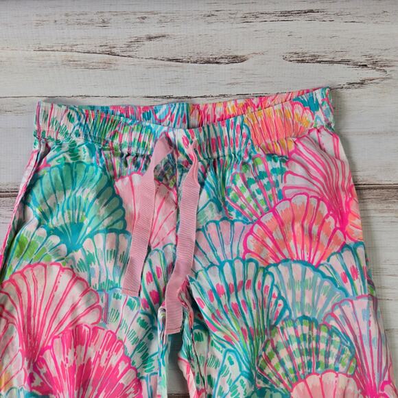 Lilly Pulitzer Oh Shello Cotton Pajama Pants sz xs - Picture 2 of 6
